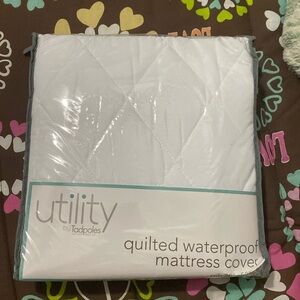 Quilted Waterproof Mattress Cover for Cribs